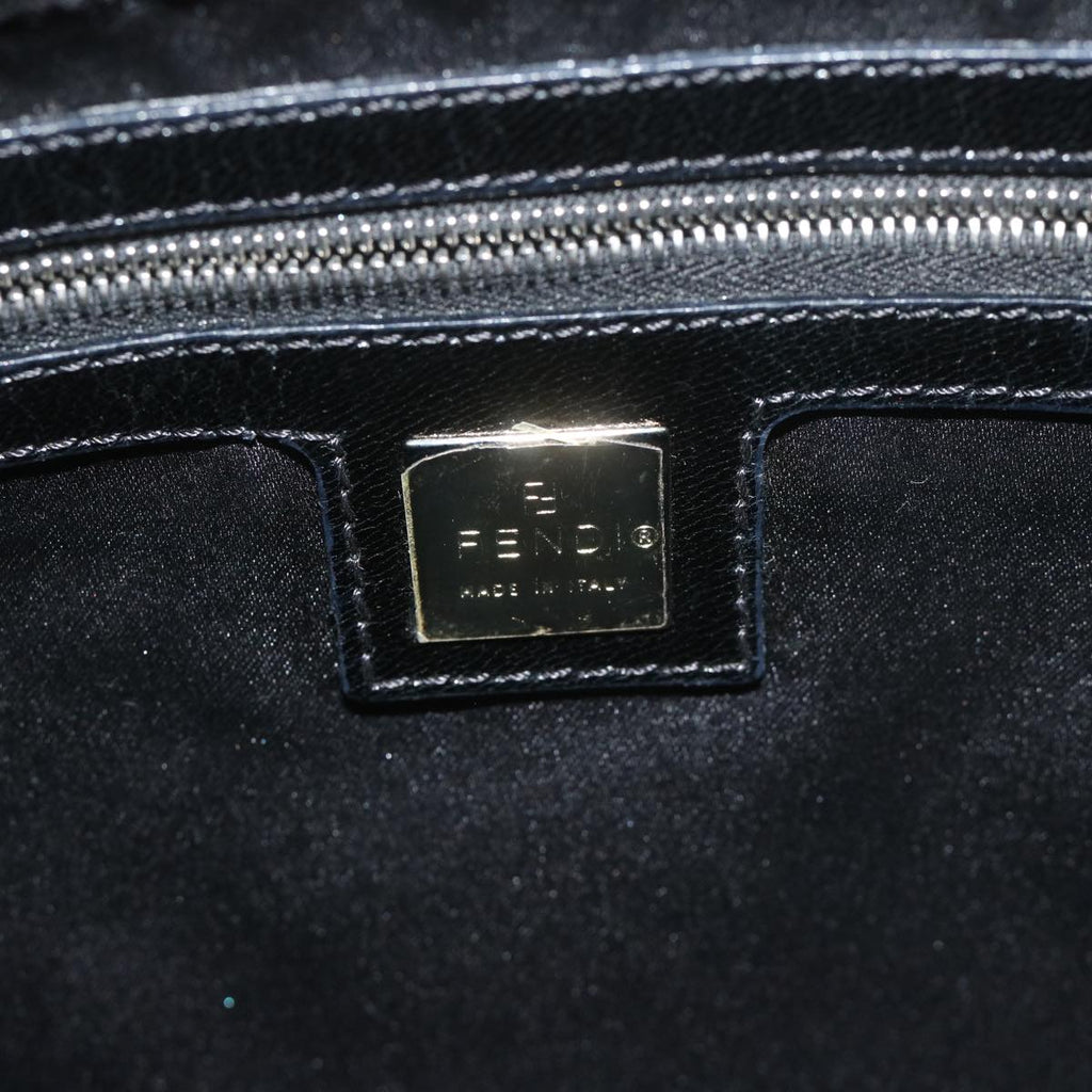 FENDI Mamma Baguette Shoulder Bag Felt Black 2348 26325 099ep2866