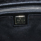 FENDI Mamma Baguette Shoulder Bag Felt Black 2348 26325 099ep2866