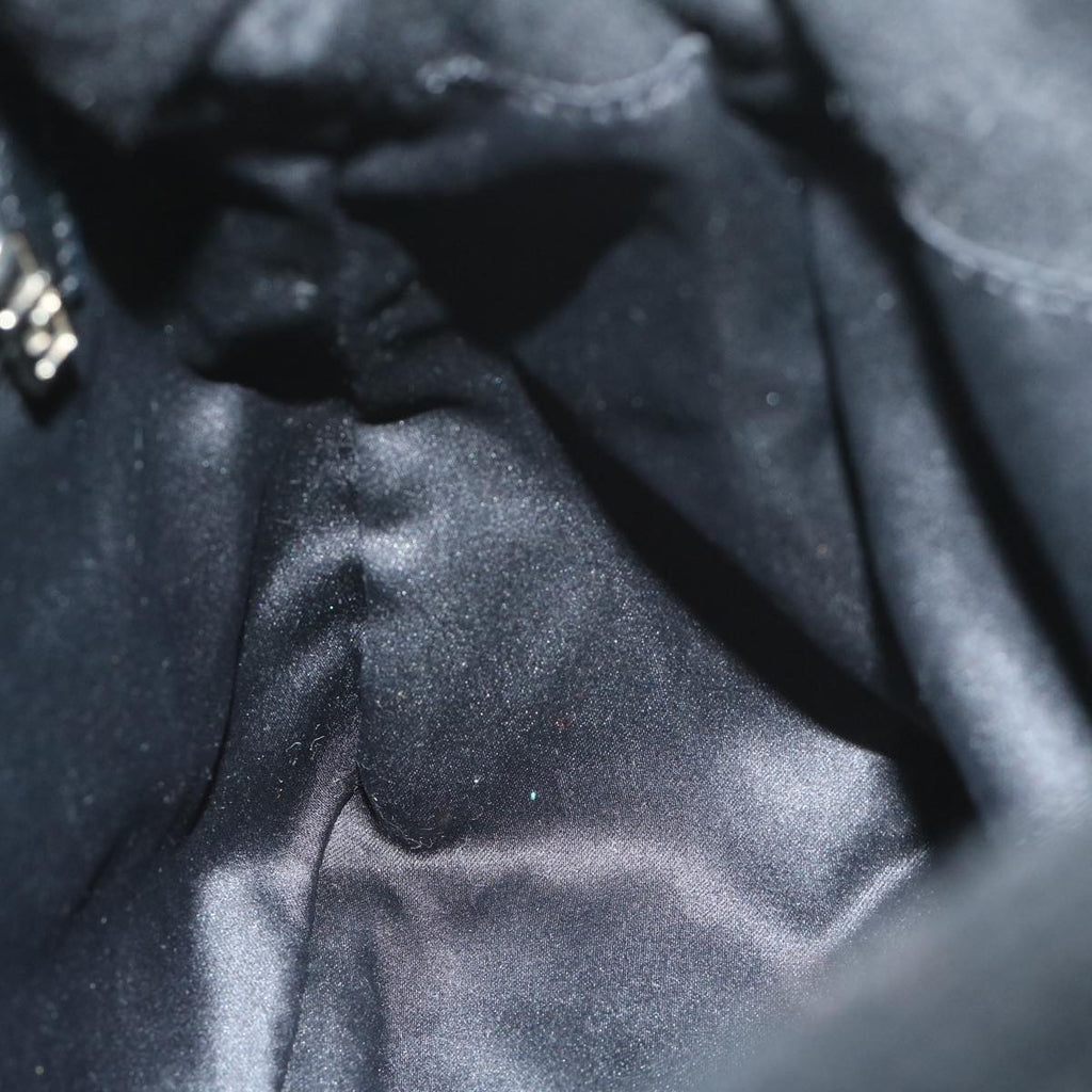 FENDI Mamma Baguette Shoulder Bag Felt Black 2348 26325 099ep2866