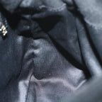 FENDI Mamma Baguette Shoulder Bag Felt Black 2348 26325 099ep2866