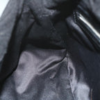 FENDI Mamma Baguette Shoulder Bag Felt Black 2348 26325 099ep2866