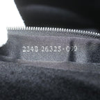 FENDI Mamma Baguette Shoulder Bag Felt Black 2348 26325 099ep2866