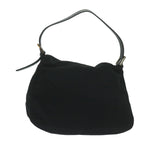 FENDI Mamma Baguette Shoulder Bag Felt Black 2348 26325 099ep2866