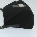 FENDI Mamma Baguette Shoulder Bag Felt Black 2348 26325 099ep2866