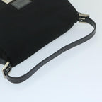 FENDI Mamma Baguette Shoulder Bag Felt Black 2348 26325 099ep2866