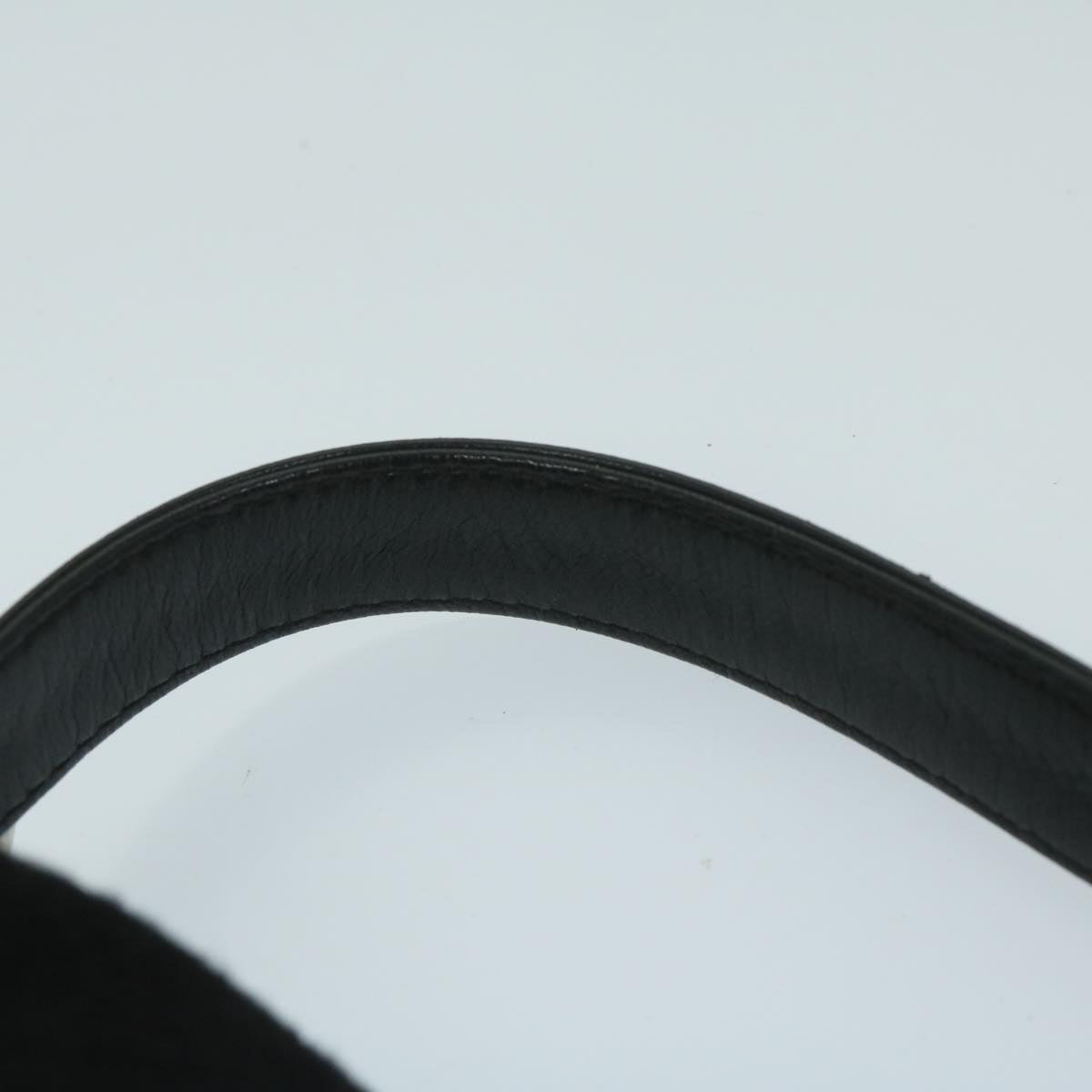 FENDI Mamma Baguette Shoulder Bag Felt Black 2348 26325 099ep2866