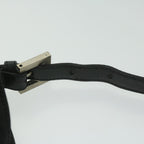 FENDI Mamma Baguette Shoulder Bag Nylon Black 2305 26727 009ep2869