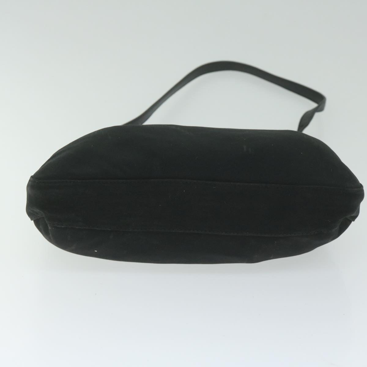 FENDI Mamma Baguette Shoulder Bag Nylon Black 2305 26727 009ep2869