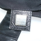 FENDI Mamma Baguette Shoulder Bag Nylon Black 2305 26727 009ep2869