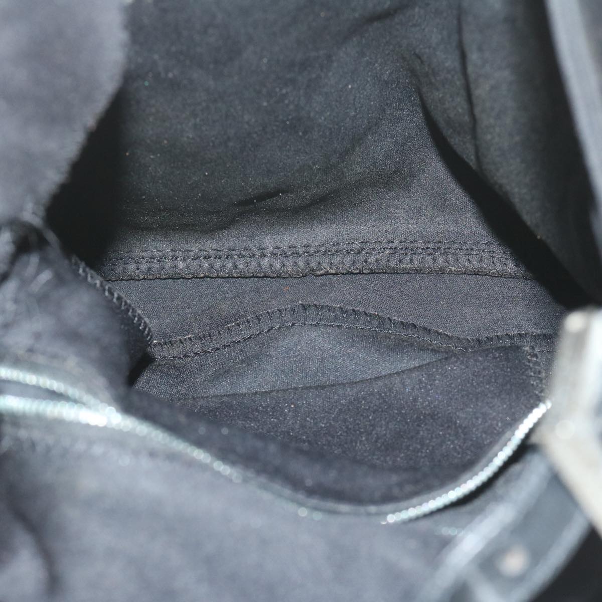 FENDI Mamma Baguette Shoulder Bag Nylon Black 2305 26727 009ep2869