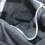 FENDI Mamma Baguette Shoulder Bag Nylon Black 2305 26727 009ep2869