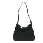 FENDI Mamma Baguette Shoulder Bag Nylon Black 2305 26727 009ep2869