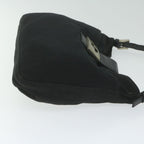 FENDI Mamma Baguette Shoulder Bag Nylon Black 2305 26727 009ep2869