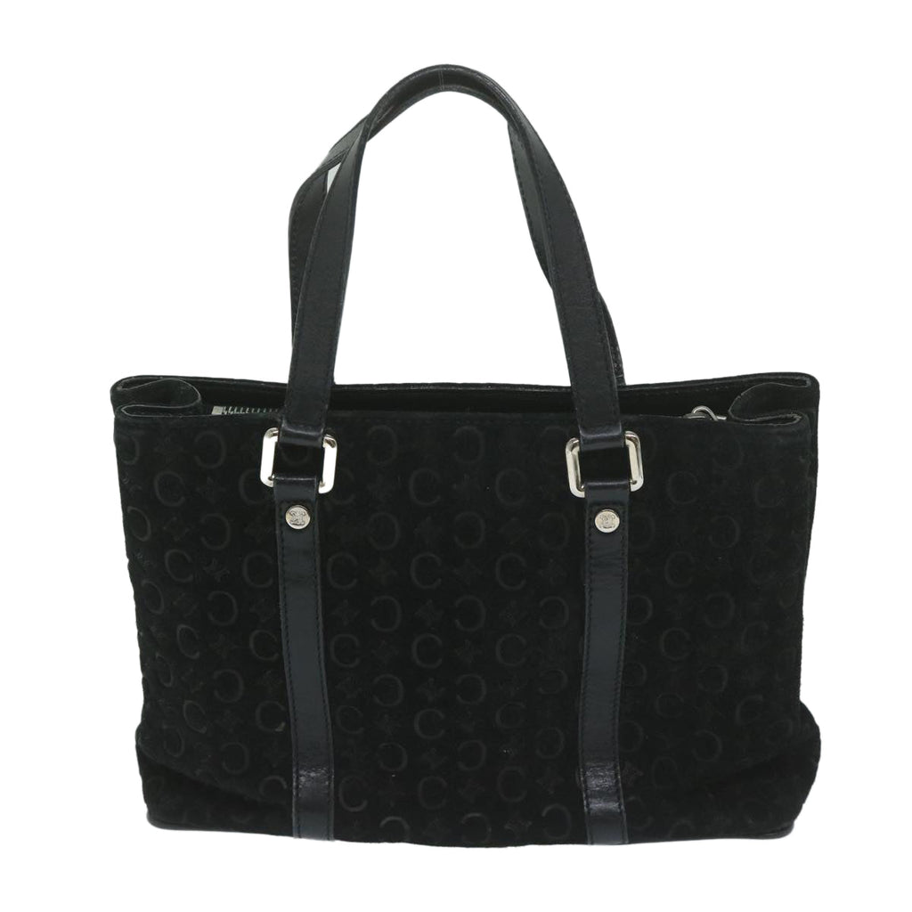CELINE C Macadam Canvas Hand Bag Black  ep2899