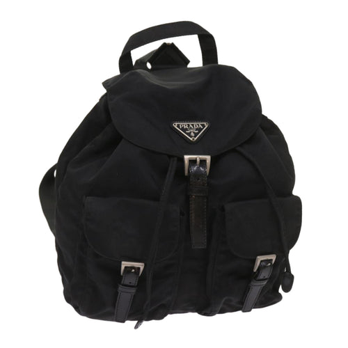 PRADA Backpack Nylon Black  ep2937