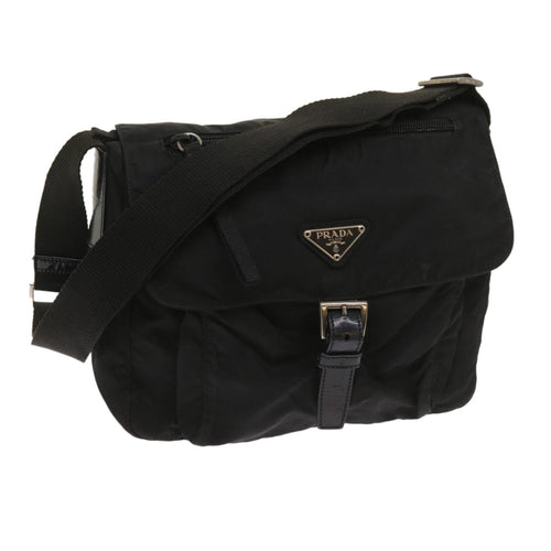 PRADA Shoulder Bag Nylon Black  ep2948
