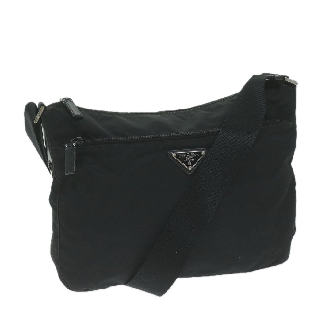 PRADA Shoulder Bag Nylon Black  ep2977