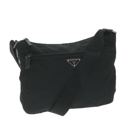 PRADA Shoulder Bag Nylon Black  ep2977