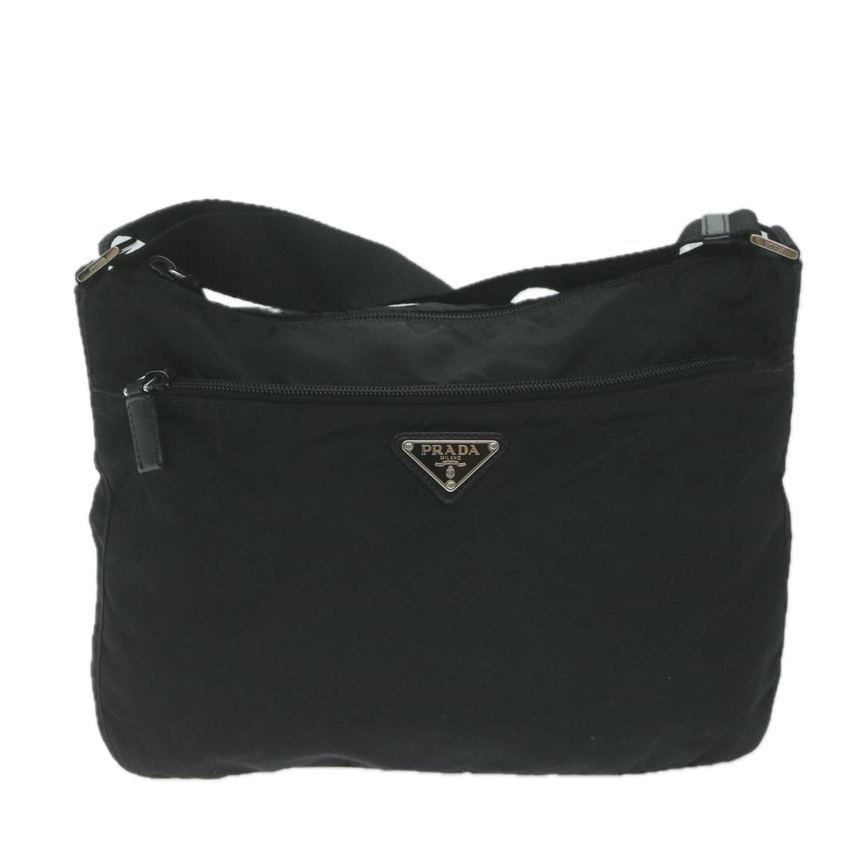 PRADA Shoulder Bag Nylon Black  ep2977