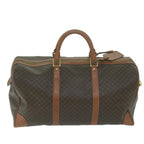 CELINE Macadam Canvas Boston Bag PVC Brown  ep2996