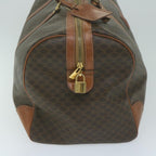 CELINE Macadam Canvas Boston Bag PVC Brown  ep2996