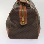 CELINE Macadam Canvas Boston Bag PVC Brown  ep2997