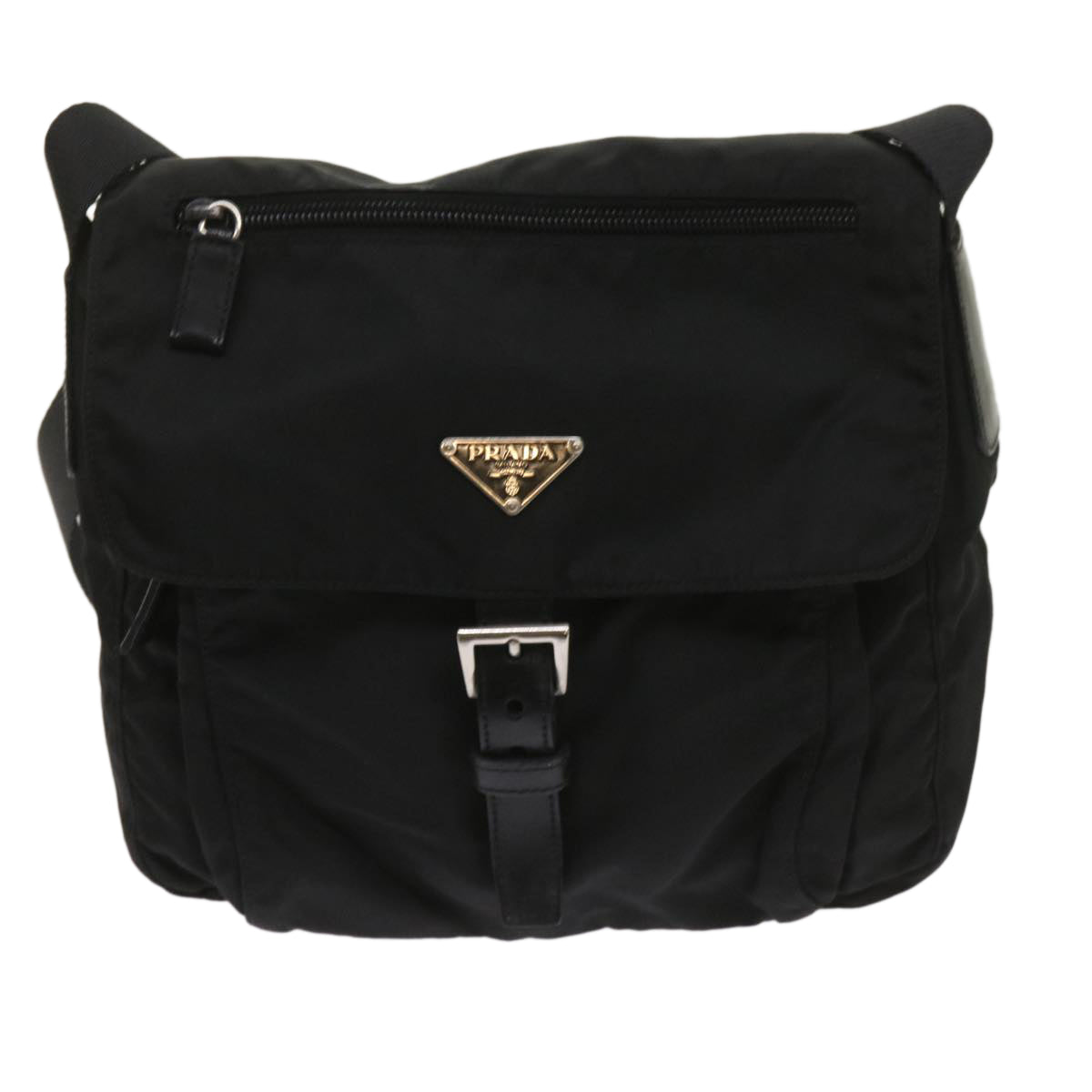PRADA Shoulder Bag Nylon Black  ep2998