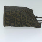 FENDI Zucca Canvas Tote Bag Black Brownep3003