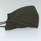 FENDI Zucca Canvas Tote Bag Black Brownep3003