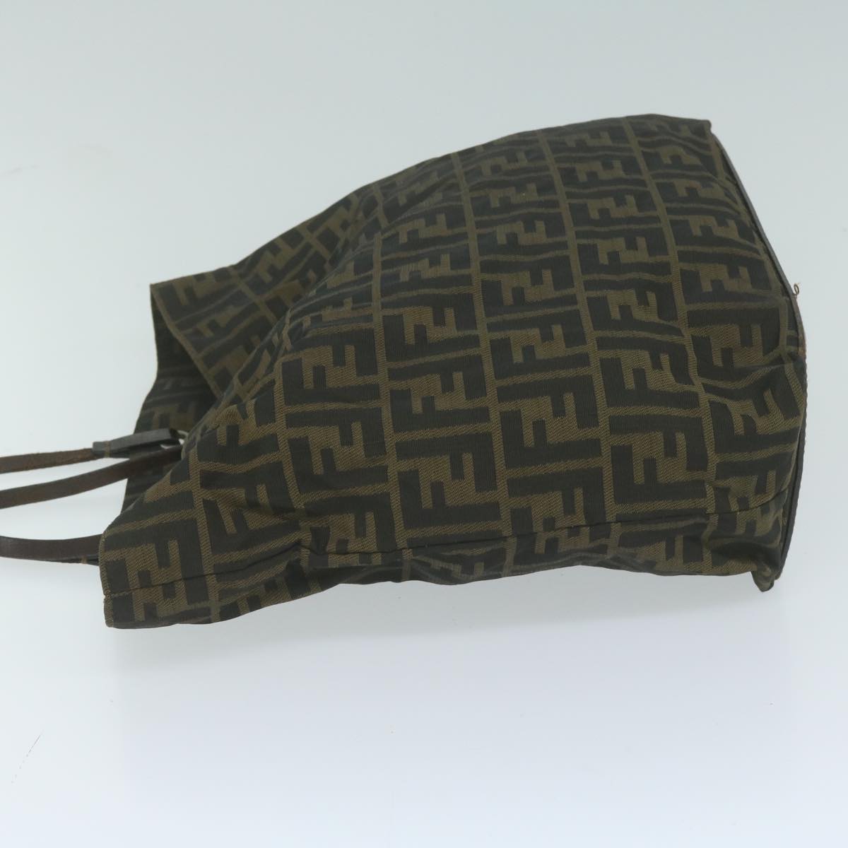 FENDI Zucca Canvas Tote Bag Black Brownep3003