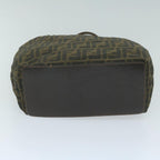 FENDI Zucca Canvas Tote Bag Black Brownep3003