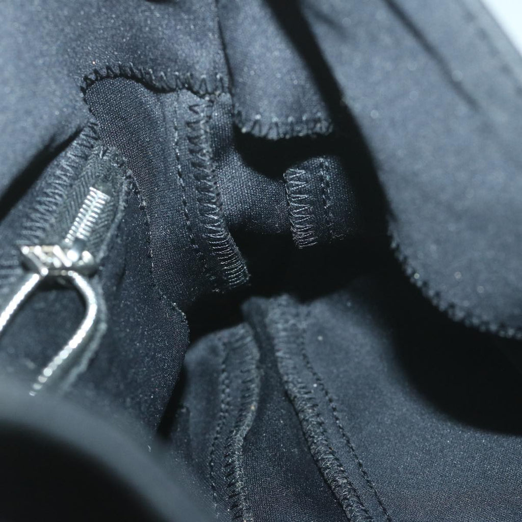 FENDI Mamma Baguette Shoulder Bag Nylon Blackep3008