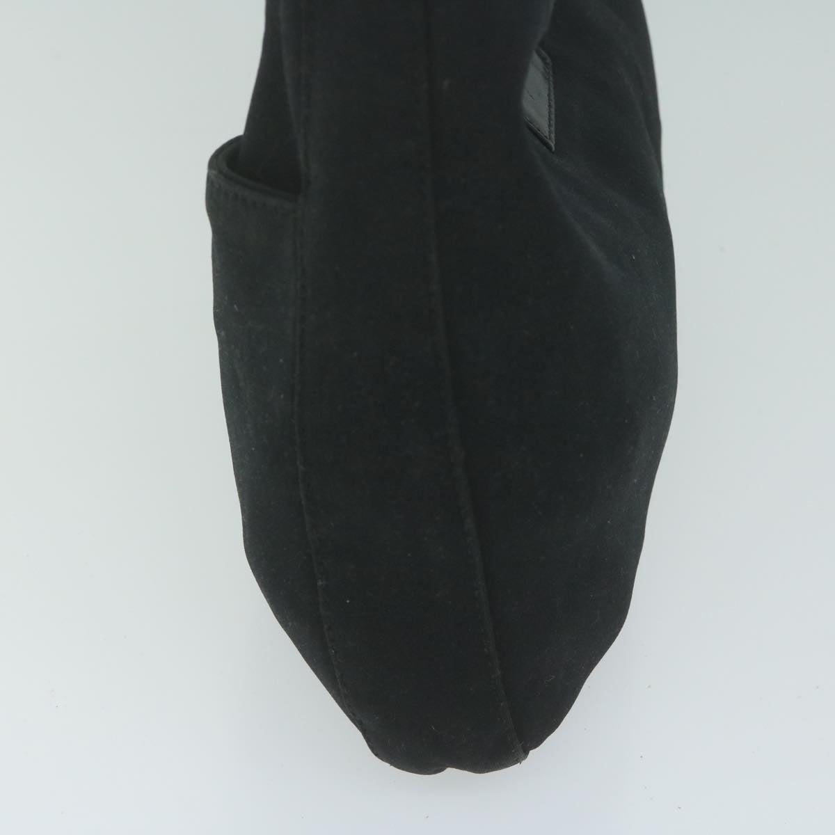 FENDI Mamma Baguette Shoulder Bag Nylon Blackep3008