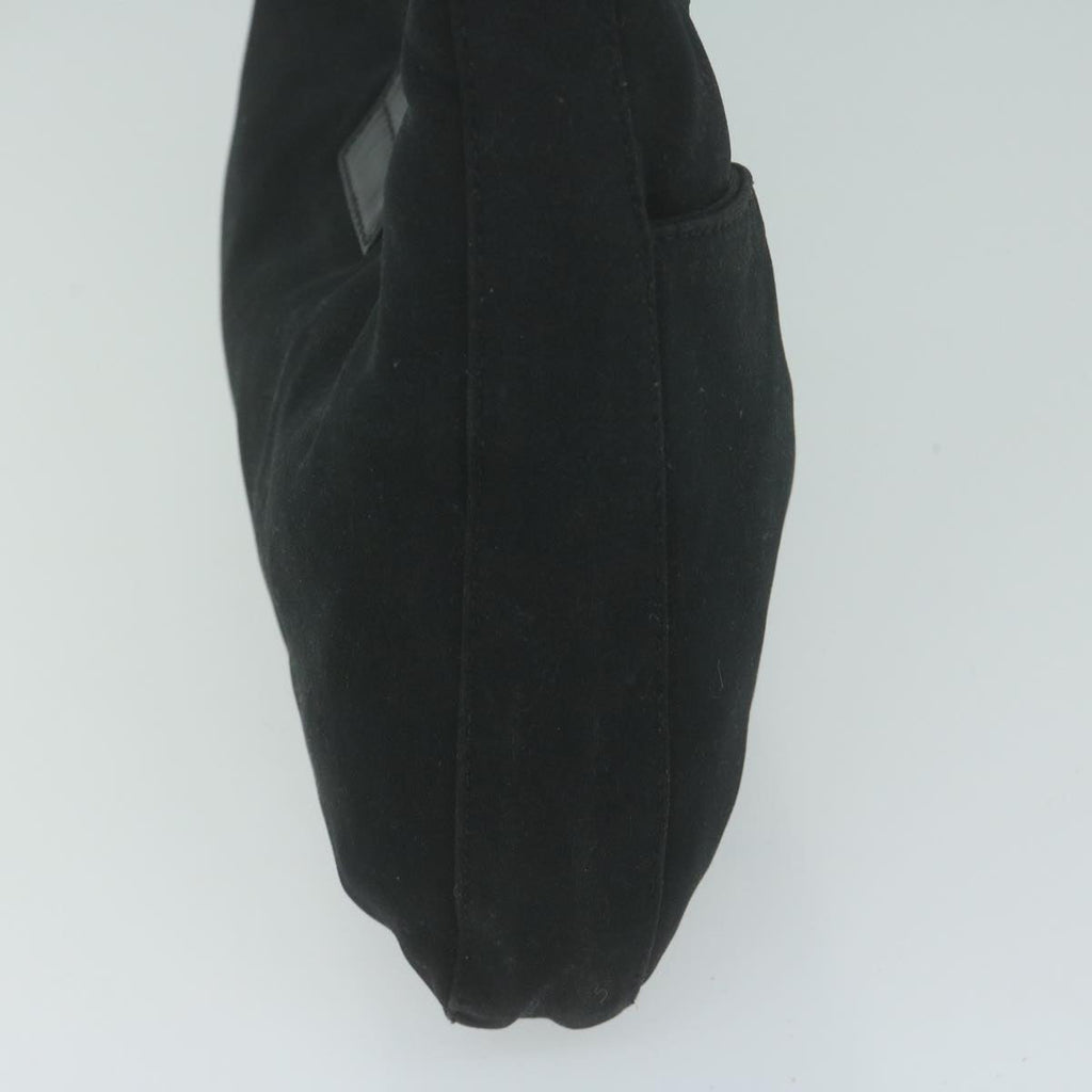 FENDI Mamma Baguette Shoulder Bag Nylon Blackep3008