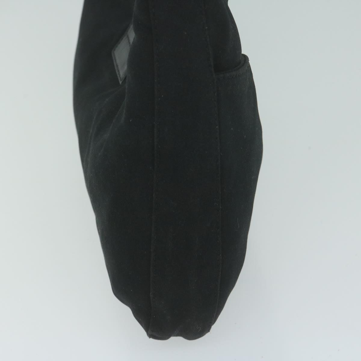 FENDI Mamma Baguette Shoulder Bag Nylon Blackep3008