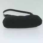 FENDI Mamma Baguette Shoulder Bag Nylon Blackep3008
