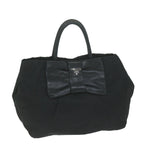 PRADA Hand Bag Nylon Black  ep3021