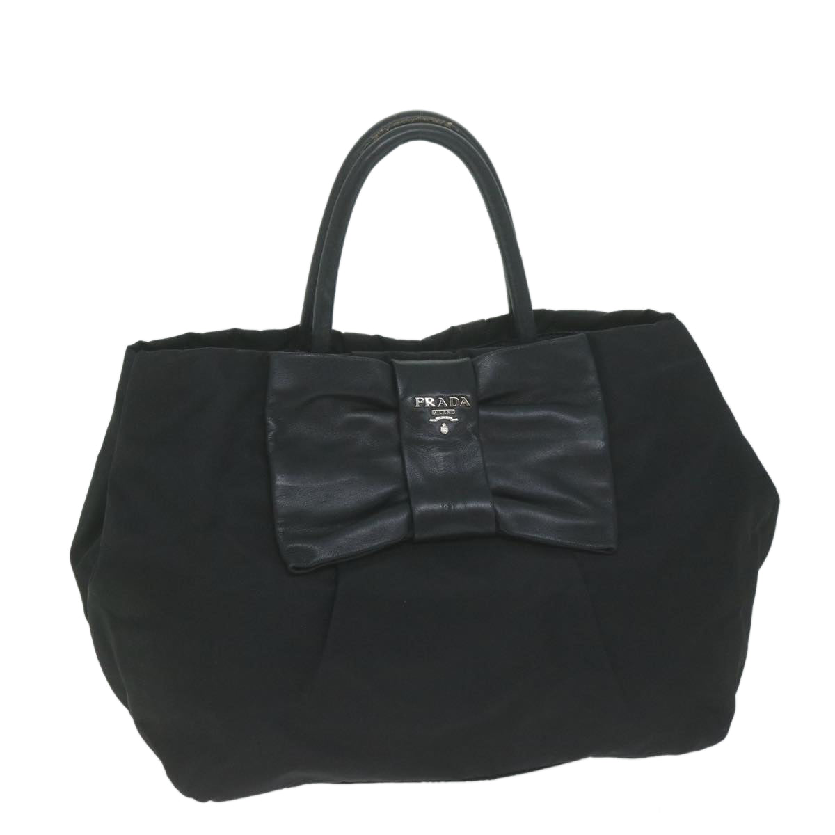 PRADA Hand Bag Nylon Black  ep3021