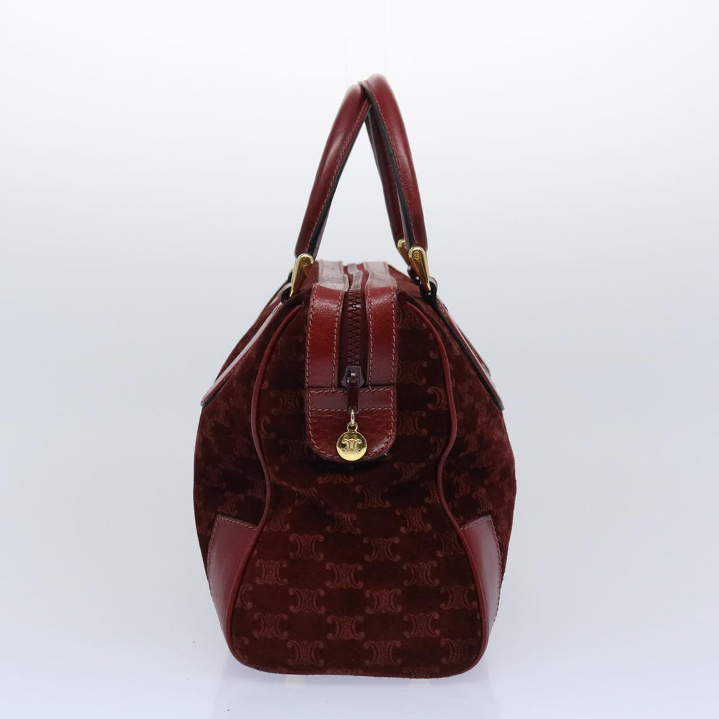 CELINE Macadam Canvas Boston Bag Red  ep3035