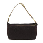 CELINE C Macadam Canvas Shoulder Bag Purple  ep3038