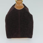 CELINE C Macadam Canvas Shoulder Bag Purple  ep3038
