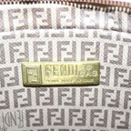 FENDI Zucchino Canvas Pouch Brownep3045