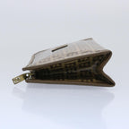 FENDI Zucchino Canvas Pouch Brownep3045