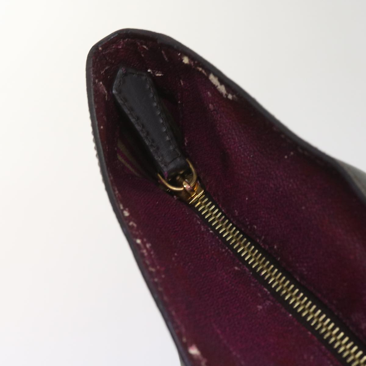FENDI Zucca Canvas Tote Bag Black Brownep3087