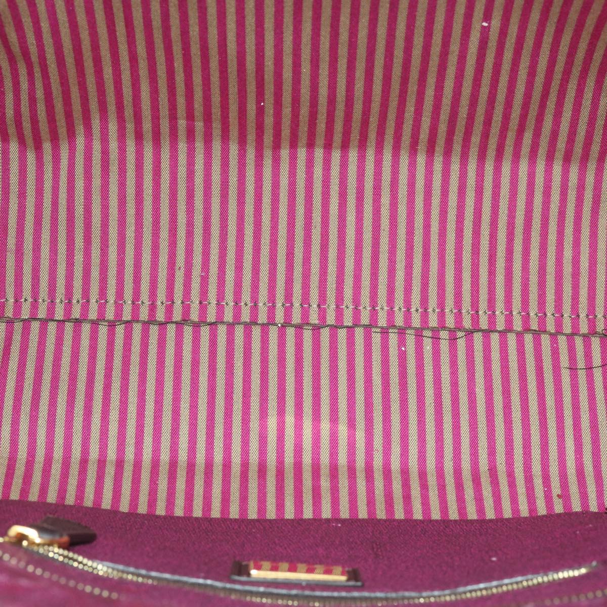 FENDI Zucca Canvas Tote Bag Black Brownep3087