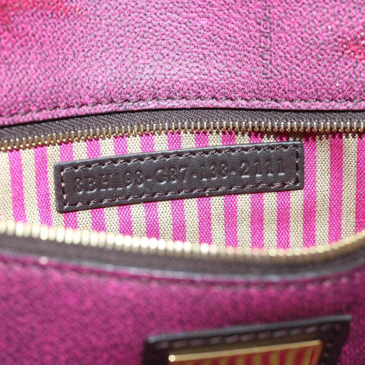 FENDI Zucca Canvas Tote Bag Black Brownep3087