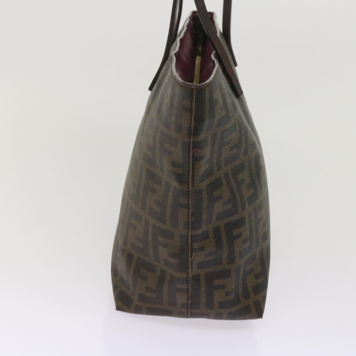 FENDI Zucca Canvas Tote Bag Black Brownep3087