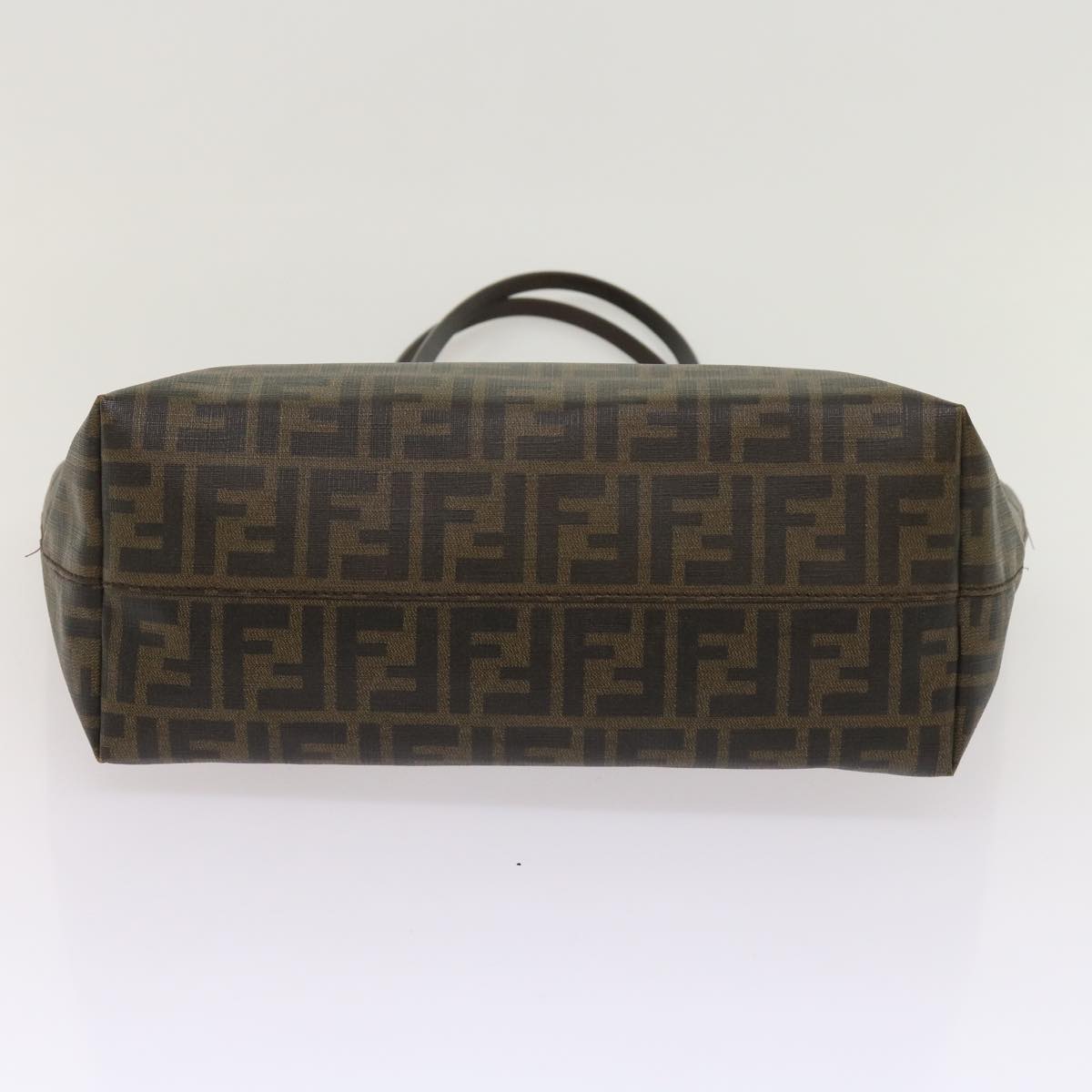 FENDI Zucca Canvas Tote Bag Black Brownep3087