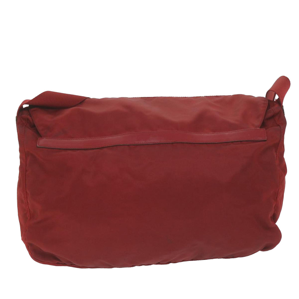 PRADA Shoulder Bag Nylon Red  ep3099