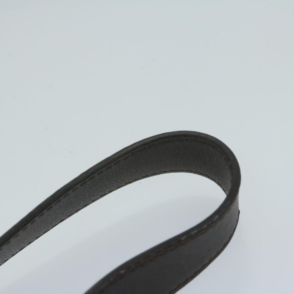 FENDI Zucca Canvas Mamma Baguette Shoulder Bag Brown Blackep3105